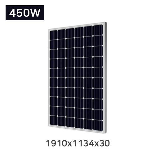 썬셀 450W 태양광패널 단결정