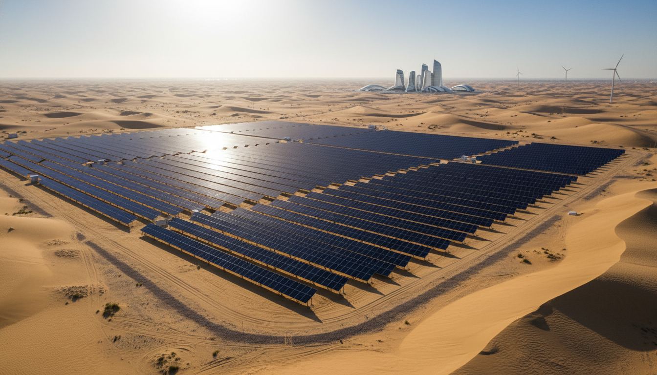 중동 태양광 시장